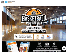 Tablet Screenshot of linoradio.com